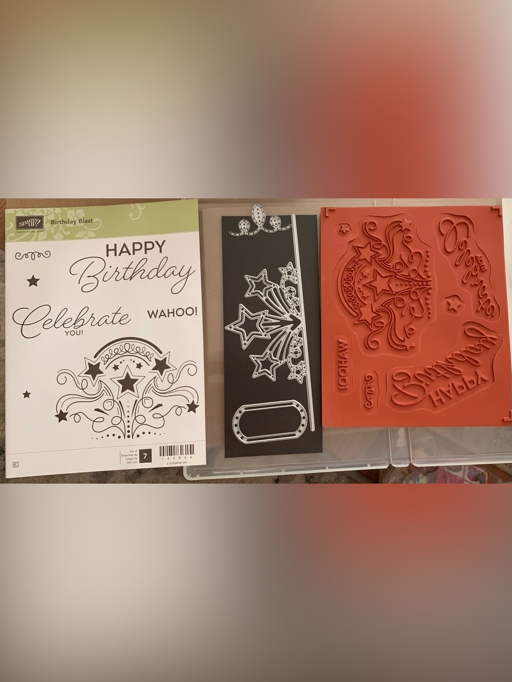 Stampin' Up! Birthday Blast Stamp Set & Framelits Bundle